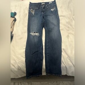Good American Good Legs distressed skinny jeans size 14